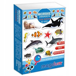 Zestaw Magnesów Zwierzęta Morskie MV 6032-18 - Zabawki kreatywne - miniaturka - grafika 1