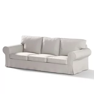 Dekoria Pokrowiec na sofę Ektorp 3-osobową nierozkładaną Silver(jasnoszary) 216 x 83 x 73 cm Cotton Panama 610-702-31 - Pokrowce na meble - miniaturka - grafika 1