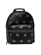 Plecaki - KARL LAGERFELD Plecak 246W3035 Czarny - miniaturka - grafika 1