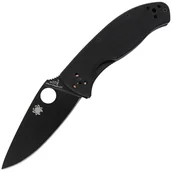 Noże - Nóż składany Spyderco Tenacious 8Cr13MoV - Black - miniaturka - grafika 1