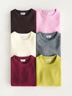 Moda i Uroda OUTLET - Reserved - Wełniany sweter - kremowy - miniaturka - grafika 1