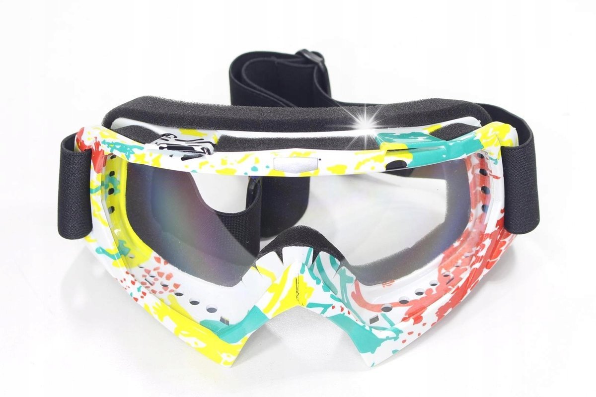 GOGLE MOTOCYKLOWE SKUTER QUAD ENDURO MOTOCROSS HULAJNOGA ATV OFFROAD GOKART