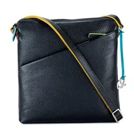 Torebki damskie - MYWALLIT N/S Cross Body, torba na ramię unisex dla dorosłych, czarna, Kolor: czarny - miniaturka - grafika 1