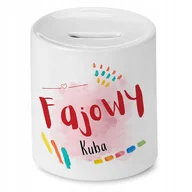 Skarbonki - Dla Operatora Skarbonka na Urodziny na Prezent z Nadrukiem ze Zdjęciem + Opakowanie na prezent (wzór 01) - miniaturka - grafika 1