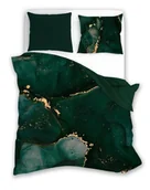 Pościel - Faro Pościel satyna bawełniana Minerals 140x200+70x90 cm szlachetna zieleń - miniaturka - grafika 1