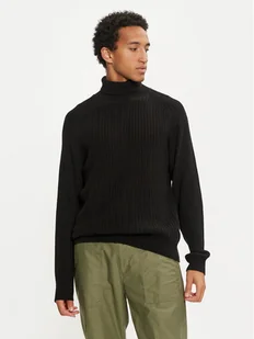 Jack&Jones Golf Cody 12262152 Czarny Regular Fit - Swetry męskie - miniaturka - grafika 1