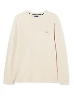 Sweter rękawiczki męski, Jasny Beżowy Melange, 4XL - Rękawiczki - miniaturka - grafika 1