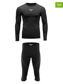 Kalesony - Traunstein Sport 2-częściowy zestaw funkcyjny w kolorze czarnym - miniaturka - grafika 1