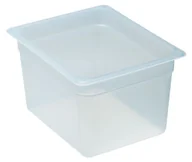 Akcesoria gastronomiczne - Pojemnik GN 1/2 z przezroczystego polipropylenu, Cambro, GN 1/2, 11,7L, transparentny, 325x260x(H)200mm - miniaturka - grafika 1