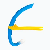 Pływanie - Rurka czołowa do pływania dziecięca FINIS Stability Snorkel ocean blue - miniaturka - grafika 1