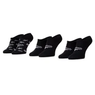 Skarpetki damskie - Reebok Zestaw 3 par stopek unisex Cl Fo Invisible Sock 3P GG6679 Black - miniaturka - grafika 1