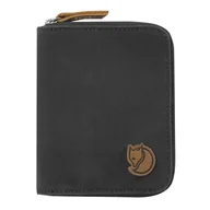 Portfele - Portfel Fjallraven Zip Wallet - dark grey - miniaturka - grafika 1