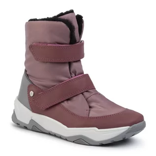 Buty dla dziewczynek - Śniegowce Bartek 67077W-89F Różowy - grafika 1