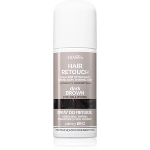 Joanna Hair Retouch spray do retuszu Ciemny Brąz 75ml - Farby do włosów i szampony koloryzujące - miniaturka - grafika 1