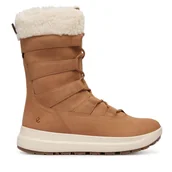 Śniegowce damskie - Śniegowce ECCO Solice 42021302291 Brązowy - miniaturka - grafika 1