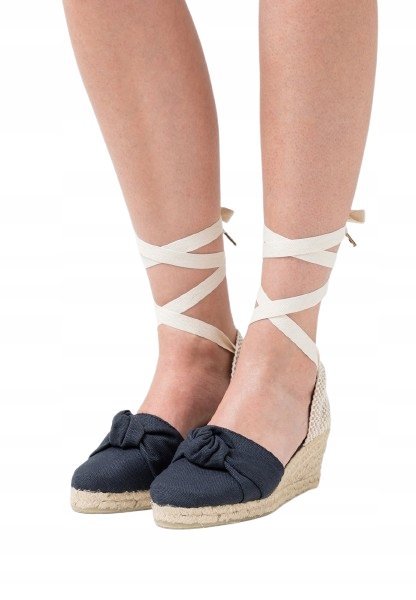 Jutelaune Damskie Espadryle Na Koturnie 38 1Bwl