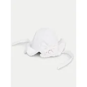 Czapki dla dzieci - Kapelusz Mayoral 9720 Biały - miniaturka - grafika 1