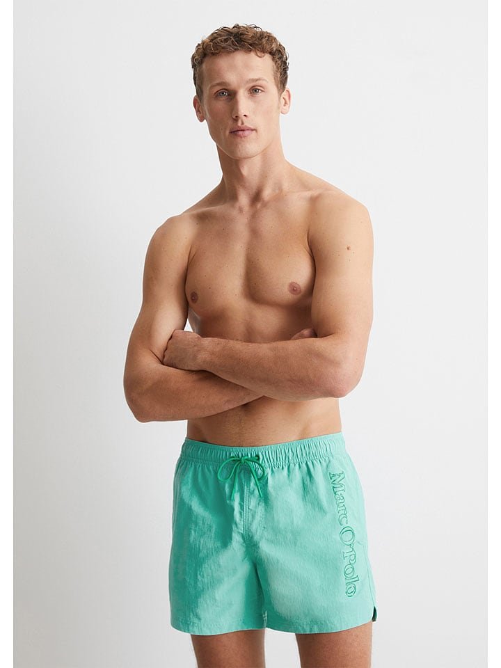 Marc O´Polo Bodywear Szorty kąpielowe w kolorze turkusowym