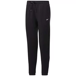 Spodnie damskie - Reebok Damskie spodnie Ts Dreamblend Cotton Pant czarny S GL2609 - grafika 1