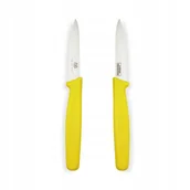 Noże kuchenne - Nóż Kuchenny Prosty Ostry Nożyk Żółty 8 Cm - miniaturka - grafika 1