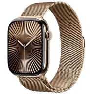 Akcesoria do smartwatchy - Bransoleta mediolańska do Apple Watch (44/45/46/49mm) M/L Złoty - miniaturka - grafika 1