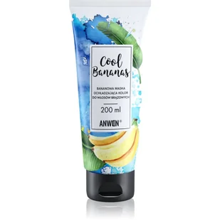 Anwen Anwen Bananowa Maska Ochładzająca Kolor Do Włosów Brązowych 200 ml - Maski do włosów - miniaturka - grafika 1
