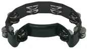 Instrumenty perkusyjne - Unbekannt Obejma BSX pierścień w kształcie półksiężyca (16-para zaciski Chromowane) Czarny 841544 - miniaturka - grafika 1