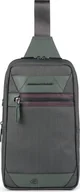 Plecaki - Piquadro Piquadro, Piquadro, Backpack, Military Green, Sling Bag, For Men For Men - miniaturka - grafika 1