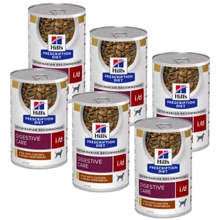 HILL'S PD Prescription Diet Canine i/d gulasz 6x354g - puszka - Mokra karma dla psów - miniaturka - grafika 1