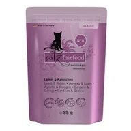 Mokra karma dla kotów - Catz finefood 8 x 85 g Nr 11 Jagnięcina i królik - miniaturka - grafika 1