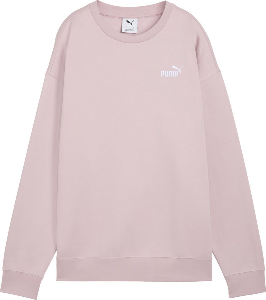Puma Bluza damska Puma ESS Small No. 1 Logo Relaxed Crew różowa 633268 49 S