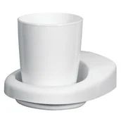 Kubki na szczoteczki do zębów - Szklanka Laguna biały - miniaturka - grafika 1