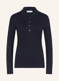 Lacoste Koszulka Polo Z Piki blau - LACOSTE - Koszulki i topy damskie - miniaturka - grafika 1