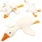 Maskotki i pluszaki - Gęś Pluszowa Pipa Maskotka Pluszak Przytulanka Poduszka Zabawka 130 Cm Duża - miniaturka - grafika 1