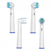 Końcówki do szczoteczek elektrycznych - Końcówki Do Szczoteczki Braun Oral B 4 Szt Clean Eb-17A - miniaturka - grafika 1