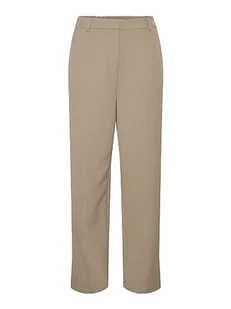 YAS Yaslikka Hw Wide Pants S. Noos spodnie damskie, Nomad, XS - Spodnie damskie - miniaturka - grafika 1