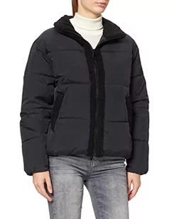 VERO MODA Vmchat Short Jacket Ga kurtka damska, Czarny/szczegóły: czarny miś, S - Kurtki damskie - miniaturka - grafika 1