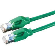 Kable miedziane - Draka Comteq HP-FTP Patch cable Cat6, Green, 3m kabel sieciowy Zielony F/UTP (FTP) 21.05.6033 - miniaturka - grafika 1