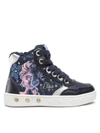 Buty dla dziewczynek - Geox Sneakersy FROZEN J Skyling G. E J268WE 0ANAJ C4256 M Granatowy - miniaturka - grafika 1