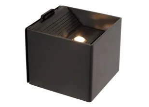 Jaxx kinkiet zewnętrzny z czujnikiem ruchu i zmierzchu 2xLED/2,4W czarny 13217/04/30 - Lampy ogrodowe - miniaturka - grafika 1