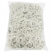 Gumki recepturki - Gumki recepturki 1 KG MOCNE rozmiar 80MM BIAŁE - miniaturka - grafika 1