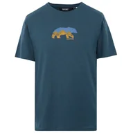 Koszulki sportowe męskie - Koszulka męska Regatta Cline IX Rozmiar: L / Kolor: niebieski/ciemnoszary - miniaturka - grafika 1