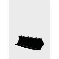 Skarpetki damskie - Skarpety unisex Puma ELEMENTS QUARTER 6-PACK czarne 90798501 - miniaturka - grafika 1