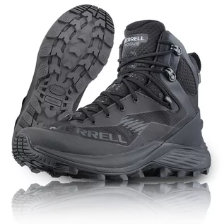 Buty trekkingowe męskie - Merrell - Buty taktyczne Rogue Tactical GTX - Medium - Gore-Tex - Podeszwa Vibram - Czarne - J005251 - grafika 1