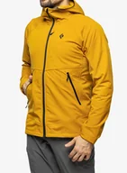 Kurtki męskie - Kurtka softshell Black Diamond Element Hoody - amber - miniaturka - grafika 1