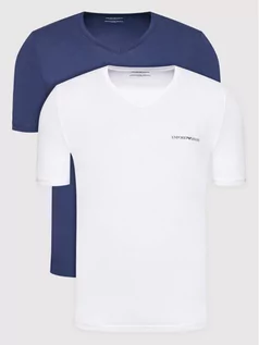 Koszulki męskie - Emporio Armani Underwear Komplet 2 t-shirtów 111849 2R717 97110 Kolorowy Regular Fit - grafika 1
