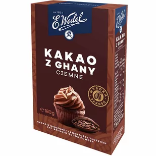 E.Wedel - Kakao ciemne z Ghany - Kakao i czekolada - miniaturka - grafika 1