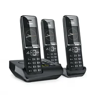 Telefony stacjonarne - Gigaset COMFORT 550A Telefon analogowy Nazwa i identyfikacja dzwoniącego Czarny - miniaturka - grafika 1