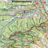 Atlasy i mapy - Freytag&amp;Berndt Kahlenberg Klosterneuburg mapa 1:40 000 Freytag Berndt - miniaturka - grafika 1