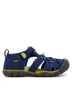 Buty trekkingowe dziecięce - Keen Sandały Seacamp Ii Cnx Y 1030819 Granatowy - miniaturka - grafika 1
